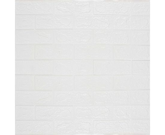 Самоклеящаяся панель Рыжий кот Кирпичики (70x77 см; белый) 104415 