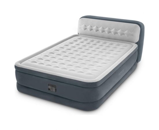 Надувная кровать Intex Ultra Plush Headboard 152х236х86см со спинкой, встроенный насос 220В, до 272кг 64448 – изображение 2