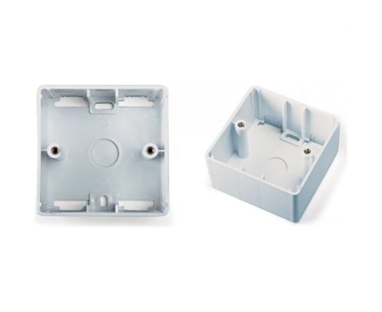 Коробка для настенного монтажа Hyperline MB-E-35, 80x80x45 мм, французский стандарт 16288 – изображение 2
