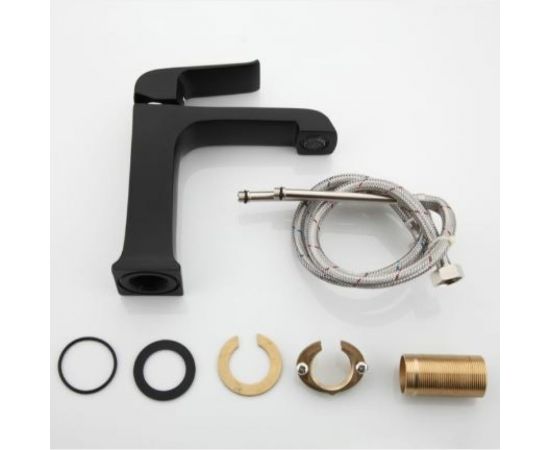 Смеситель для умывальника Gappo 35к G1050 черный 543198 – изображение 2