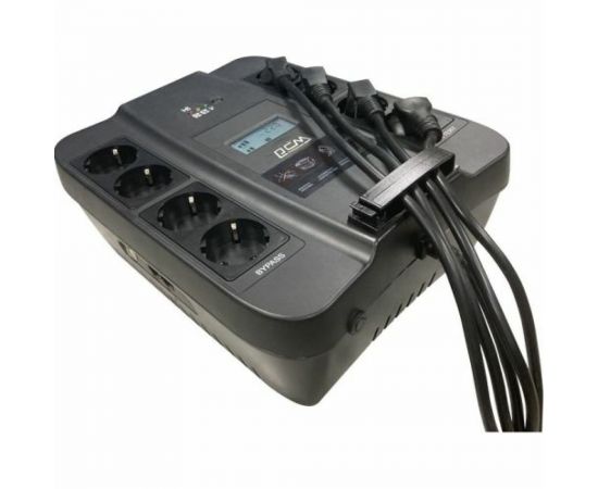 ИБП Powercom, ID1456259, 550VA/330W, Линейно-интерактивный, аппроксимированная си SPD-550U LCD USB – изображение 2