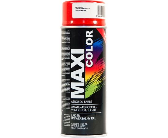 Эмаль-аэрозоль MAXI COLOR красная 0,4 л 3020MX – изображение 2