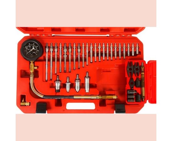 Компрессометр для дизельных двигателей с набором адаптеров JTC 4302 – изображение 2