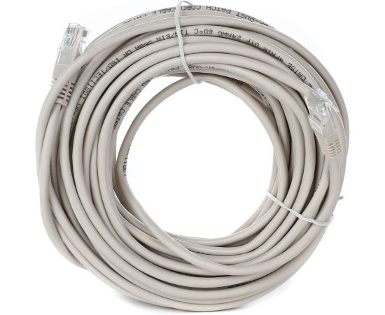 Патчкорд AOpen/Qust литой UTP кат.5е 15м серый ANP511-15M – изображение 2