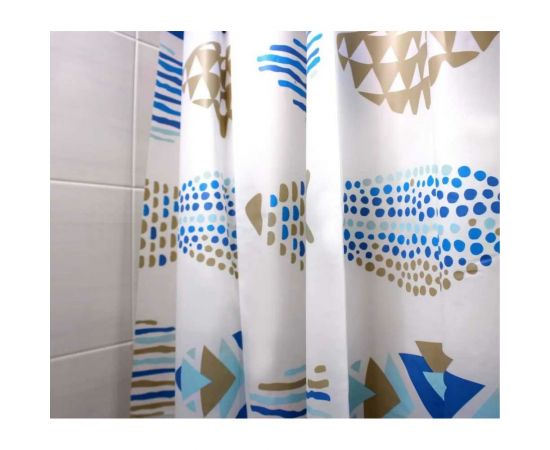 Занавеска для ванной комнаты MY SPACE FISHES 240x200cm PEVA PV180180003 – изображение 2