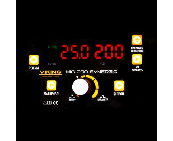 Сварочный полуавтомат VIKING MIG 200 SYNERGI 95588102 – изображение 3
