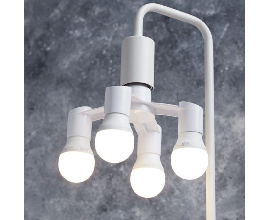 Цокольный разветвитель REXANT Е27 на 4хЕ27 поворотный белый 11-8862 – изображение 3