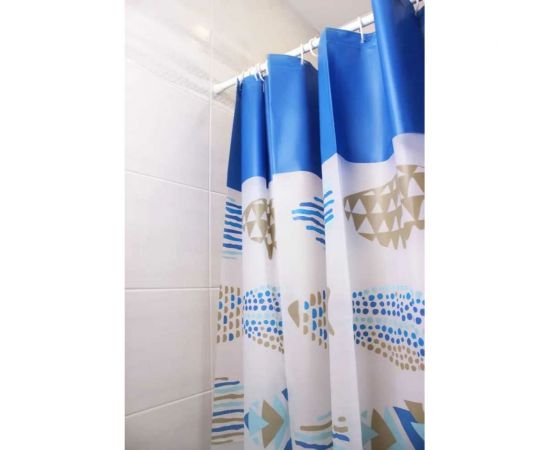 Занавеска для ванной комнаты MY SPACE FISHES 240x200cm PEVA PV180180003 – изображение 3