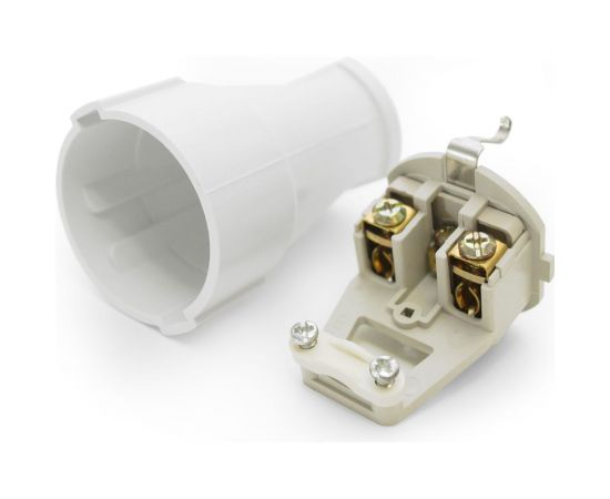 Электрическая Розетка Jilion евро с заземлением, 16А белый 9533838 – изображение 3