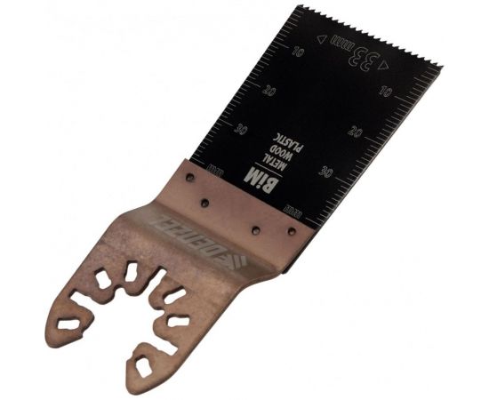Насадка режущая пазовая прямая BiM по металлу и дереву 33x1.4 мм для МФИ Denzel 782305 – изображение 3