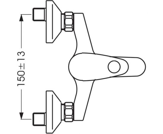 Смеситель для ванны VIDIMA Орион BA004AA – изображение 3