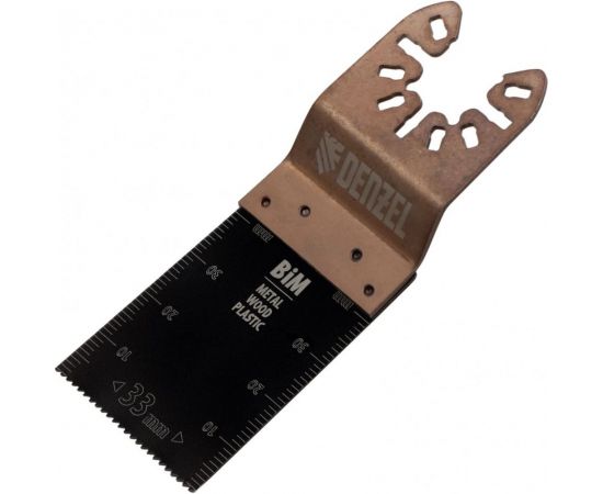 Насадка режущая пазовая прямая BiM по металлу и дереву 33x1.4 мм для МФИ Denzel 782305 – изображение 4