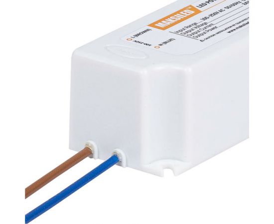 Блок питания MAKSILED 24В, 60Вт, IP67, 2.5A, 166x42x34мм, пластик MLPS-W-Y60-24 – изображение 4