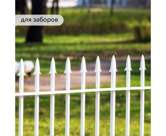 Быстросохнущая грунт-эмаль по металлу Elcon (3 в 1 по ржавчине; матовая; белая; 0,4 кг) 00-00462640 – изображение 5