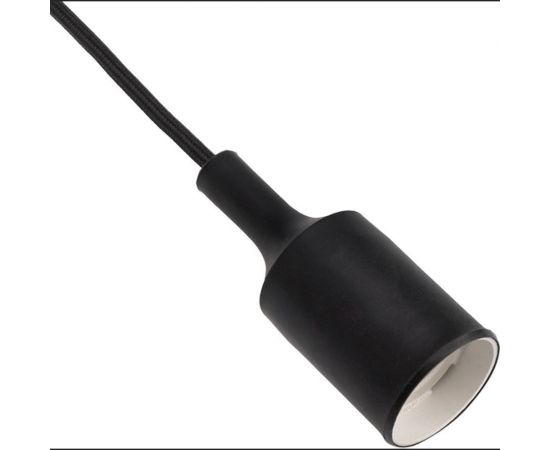 Патрон REXANT E27 силиконовый со шнуром 1 м черный 11-8890 – изображение 6