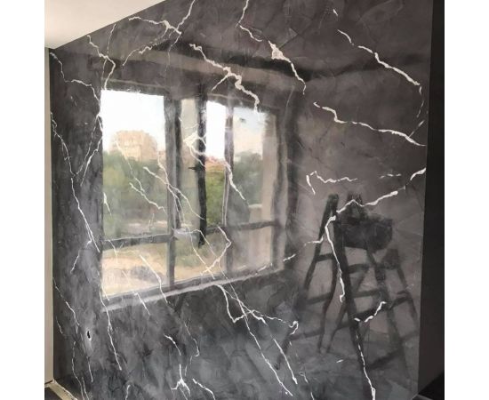 Декоративная штукатурка DESSA DECOR ""Венеция"" для имитации полированного мрамора, 2.5 кг 705595 – изображение 6