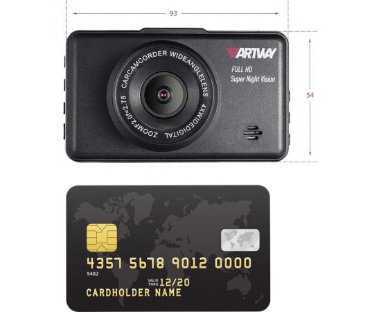 Видеорегистратор Artway Super Night Vision AV-396 – изображение 6