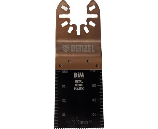 Насадка режущая пазовая прямая BiM по металлу и дереву 33x1.4 мм для МФИ Denzel 782305 – изображение 7