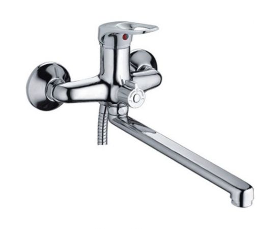 Смеситель для ванны LEDEME картридж 35 мм, дивертор в корпусе, силумин, L2237-B 65792 