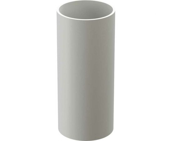 Водосточная труба DOCKE LUX (1 м; пломбир) PVLJ-1044 