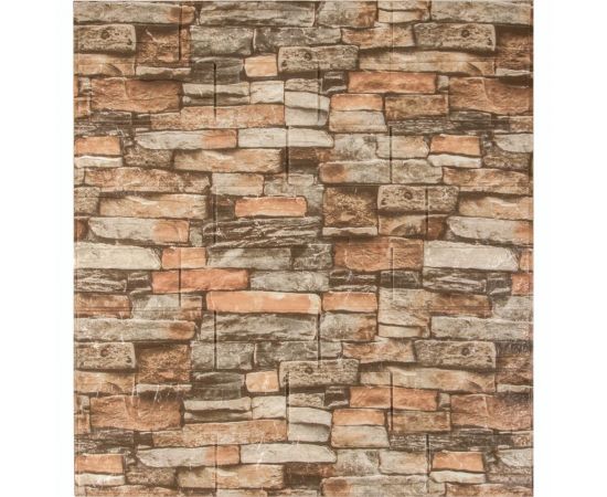 Мягкая самоклеящаяся 3D панель LAKO Камень (каменная кладка 2; 70x77 см) LKD-16-05-10 