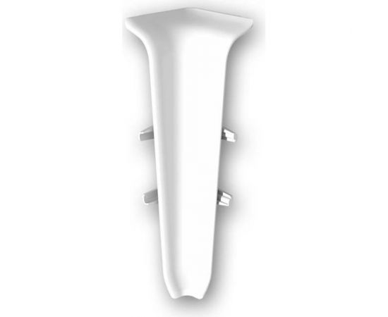 Внутренний угол для плинтуса DECONIKA (70 мм; 001 белый; 2 шт.) Д-П70-В-Ф2 001 БЕЛ 