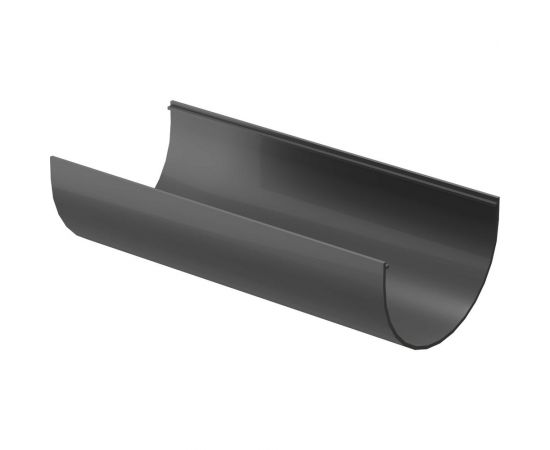 Водосточный желоб DOCKE Dcke STANDARD (120 мм; 3 м; серый 7024) PVTC-1045 