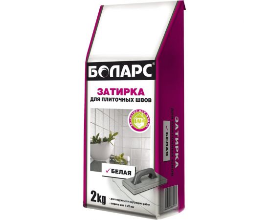 Затирка для швов БОЛАРС 2 кг 00000003077 