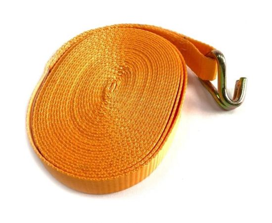 Длинная часть стяжного ремня ТамбовТехСнаб 1.6 т, 2 м, 25 мм 7930130714788 