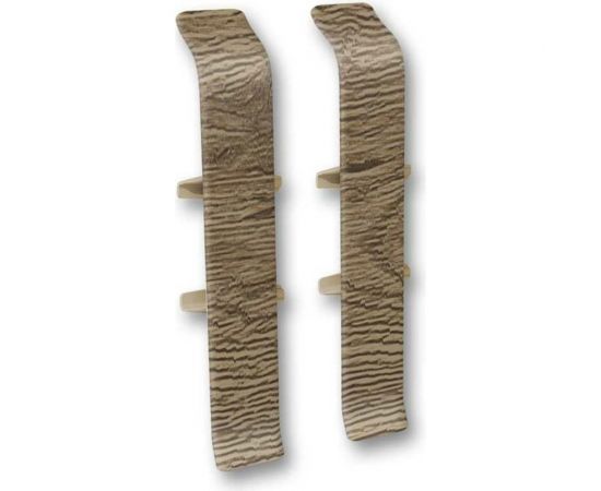 Соединитель для плинтуса DECONIKA (85 мм; 211 Дуб рустик; 2 шт.) Д-П85-С-Ф2 211 ДУБ РСТ 