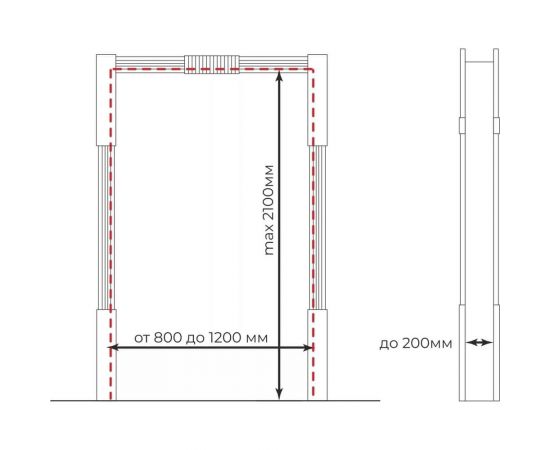 Портал Cosca decor Марио белый, ламинированный МДФ, набор СПБ099567 – изображение 11