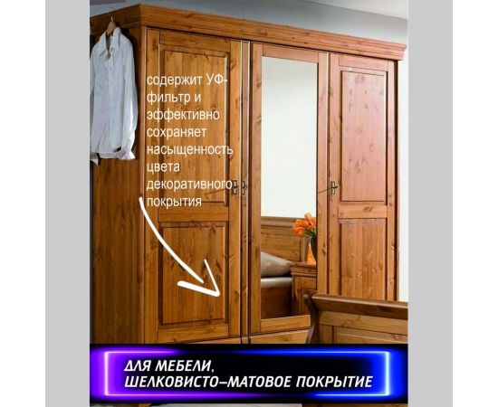 Полиуретановый лак для мебели SAFORA (матовый; 500 мл) ML500 – изображение 15