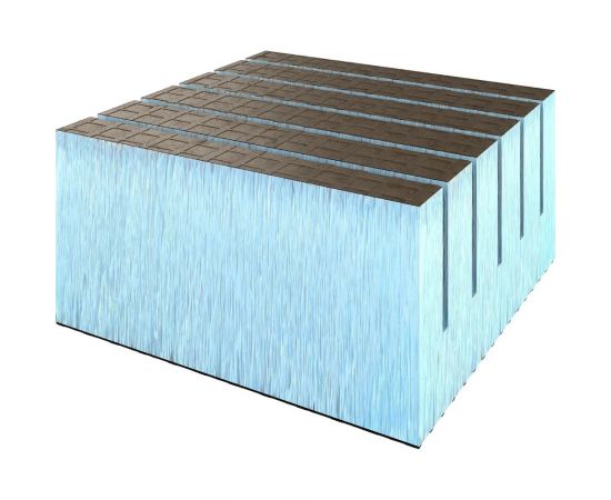 Теплоизоляционная панель Ruspanel XPS RPG Real поперечный пропил, 2500x600x50 мм, армированная RPG3RL50#2/2500/TR – изображение 2