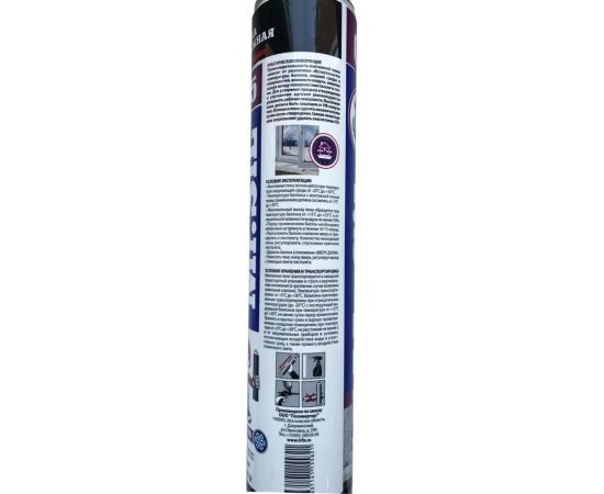 Профессиональная монтажная пена Mr.SiL 65 (зима; 750 мл) 10052 – изображение 2