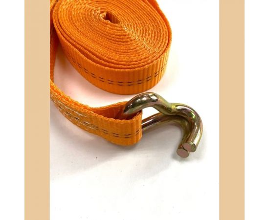 Длинная часть стяжного ремня ТамбовТехСнаб 3 т, 6 м, 35 мм 7930130715075 – изображение 2