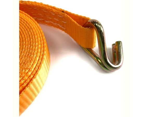 Длинная часть стяжного ремня ТамбовТехСнаб 1.6 т, 2 м, 25 мм 7930130714788 – изображение 2