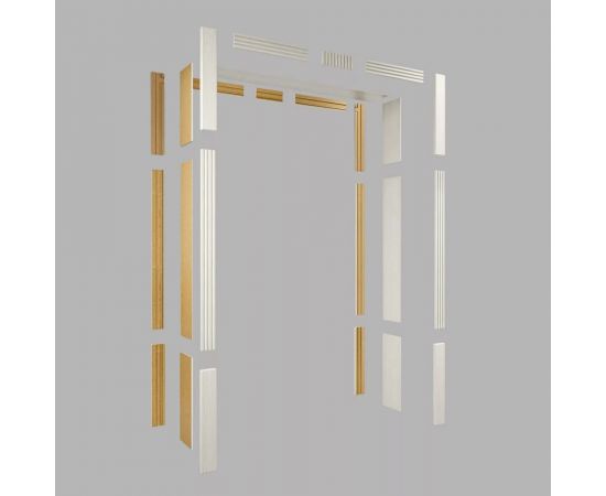 Портал Cosca decor Марио белый, ламинированный МДФ, набор СПБ099567 – изображение 4