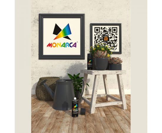 Аэрозольная краска Monarca RAL7024 Серый Графит 17024 – изображение 5