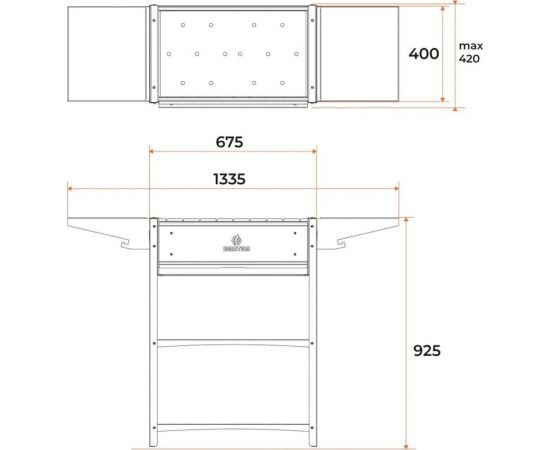 Мангал GRATAR Family Optima FO 2000 – изображение 6