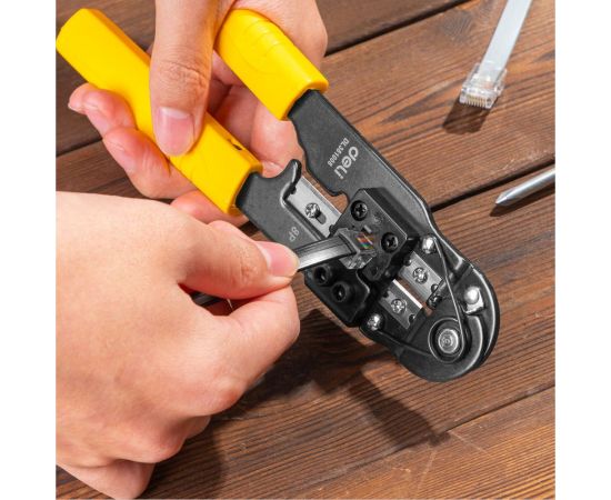 Обжимные клещи DELI DL381008 RJ45 98341 – изображение 6
