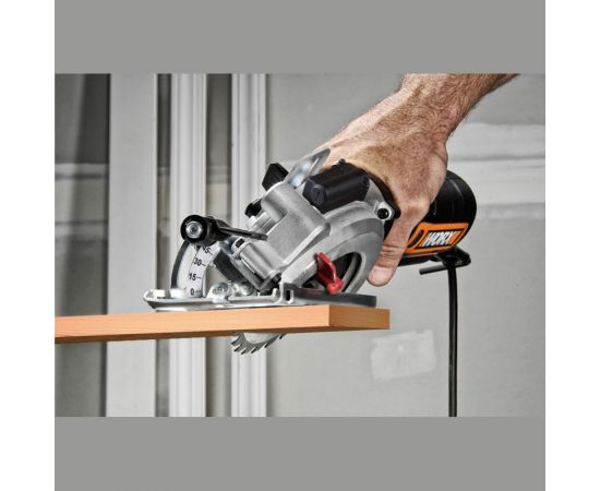 Дисковая электрическая пила WORX 710Вт, 120 мм, кейс, WX427 – изображение 8