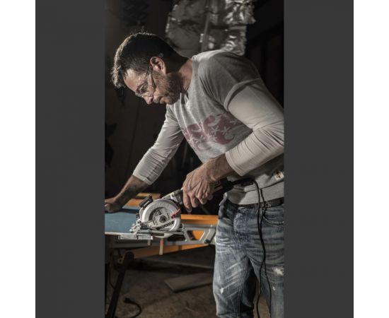 Дисковая электрическая пила WORX 710Вт, 120 мм, кейс, WX427 – изображение 10