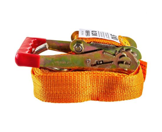 Стяжка груза 8м 10т 55мм с храповым механизмом SKYWAY S03601018 