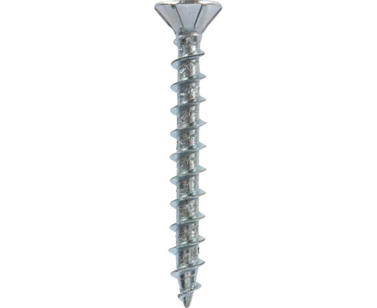 Оконный саморез KRANZ острый 4,1x35 белый цинк 500 шт. KR-01-3721-004 