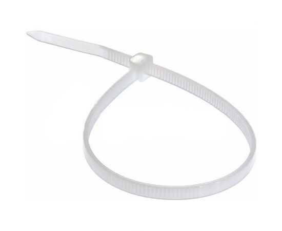Хомут IEK 4.8х400 бел. нейл. уп.100шт UHH31-D048-400-100 