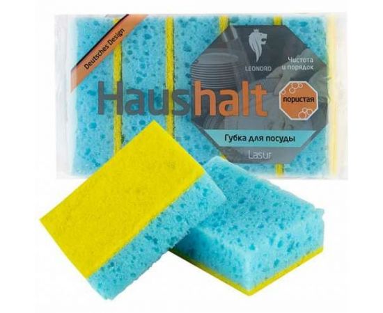 Губка для посуды Leonord Lasur 5 шт 310574 
