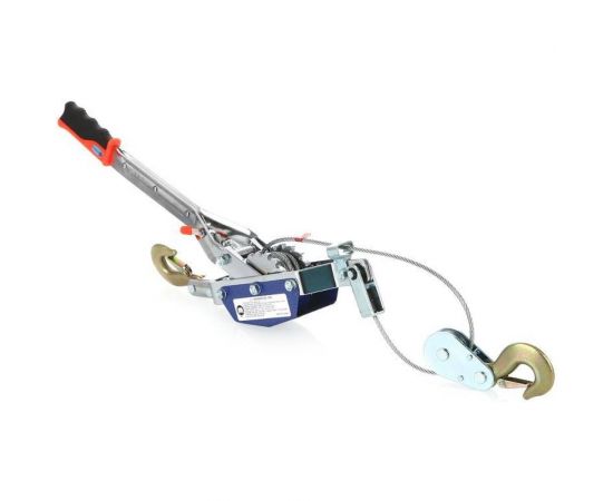 Ручная лебёдка 2 крюка 2,5т Jun Kaung HP-121D 