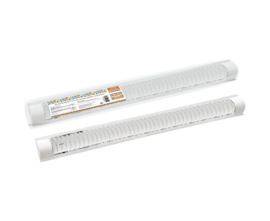 Светильник TDM СПО 3017 с решеткой, под лампу LED Т8/G13 1х120 Народный SQ0327-0410 