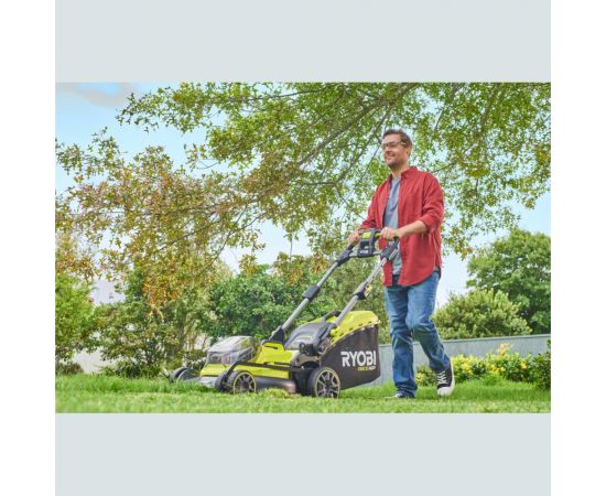 Бесщеточная газонокосилка Ryobi ONE+ RY18LMX40B-0 5133005479 – изображение 11