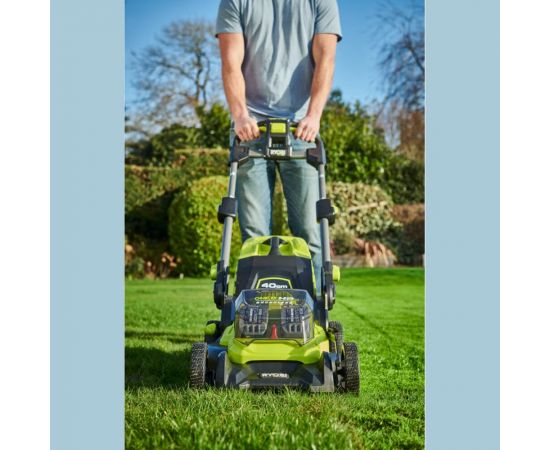 Бесщеточная газонокосилка Ryobi ONE+ RY18LMX40B-0 5133005479 – изображение 14